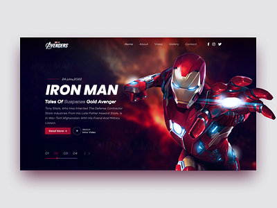 Iron Man Web Ui