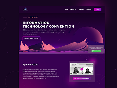 ICON - IT Event // Website