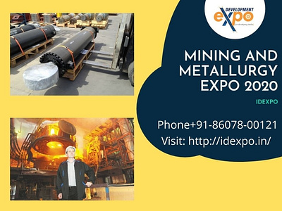 Mining and Metallurgy Expo 2020 branding expo logo metal metallurgy web