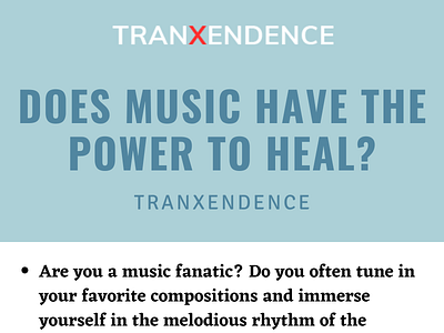 Does Music Have The Power To Heal journal diary personal journal transcendental transcendental meditation