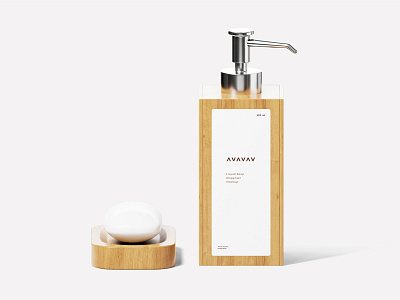 Freebie: Soap Dispenser Mockup