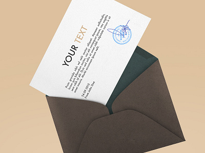 FREEBIE: Envelope Mockup 2 design envelope free freebie graphics mock up mock up mockup psd stationery