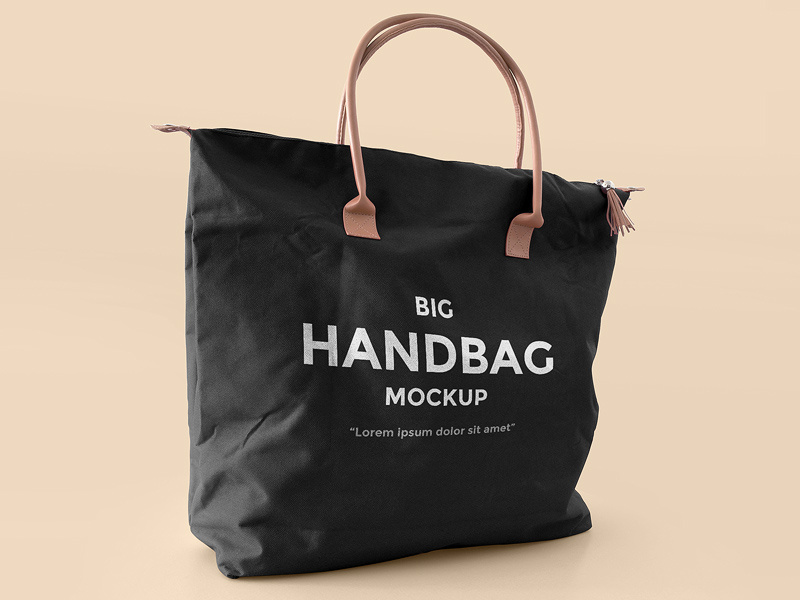 Download FREEBIE: Big Handbag Mockup by AlienValley on Dribbble