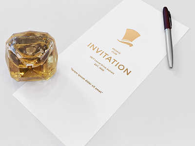 FREEBIE: Invitation Mockup branding foil freebie gold golden identity invitation logo mock up mock up mockup psd