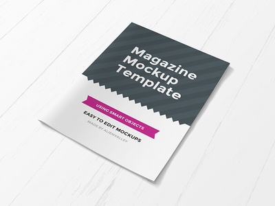 magazine cover mockup