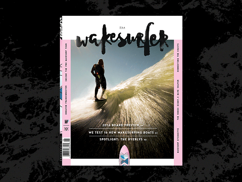 The Wakesurfer cover editorial magazine wakeboarding wakesurfing