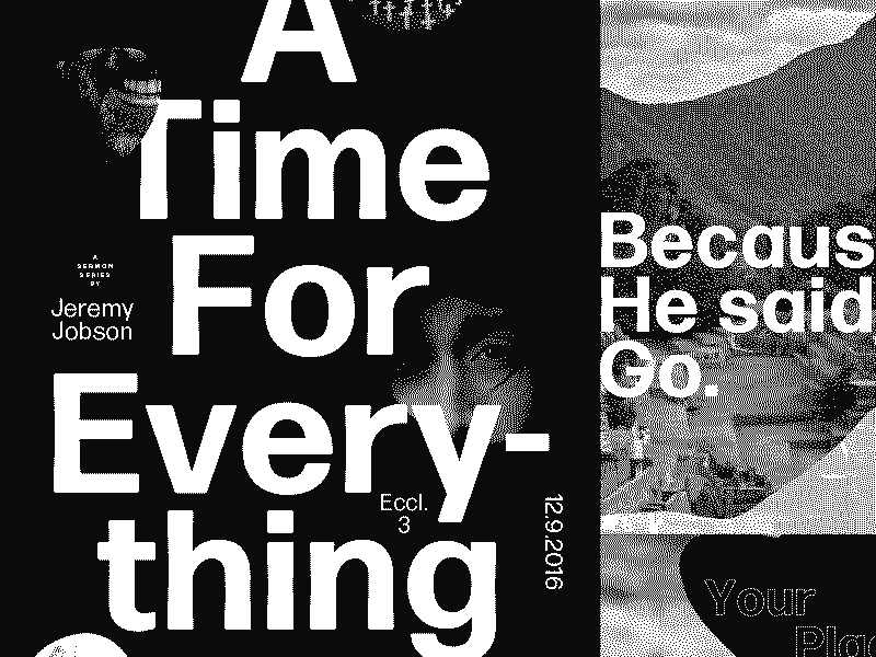 Art Direction for a local Church