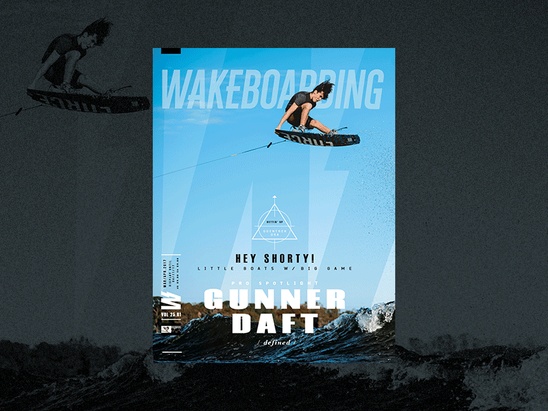 Wakeboarding Mag March/ April 2017 Issue cover editorial layout magazine wakeboarding