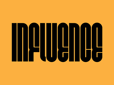 Influence Branding branding font logo typography