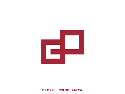PCG logo branding design financial loan logo minimal