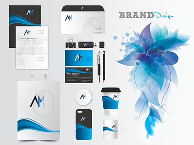 AM Concept Logo Design Concept branding design graphic design icon logo vector