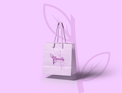 Beauty cosmetic brand custom logo design concept | Abu Sayed branding design flat graphic design illustration illustrator logo minimal typography vector