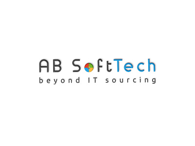 AB SoftTech It Logo Design | Abu Sayed abstract app art branding clean design flat graphic design icon illustration illustrator letter lettering logo minimal typography ui ux vector web