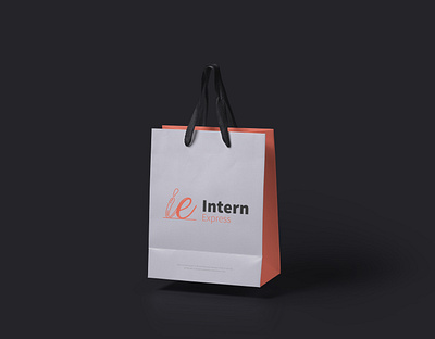Intern Express Logo Branding । Abu Sayed abstract app art branding clean design flat graphic design icon illustration illustrator letter lettering logo minimal typography ui ux vector web