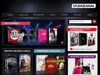 Webdesign - StudioCanal