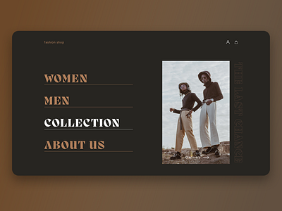 Fashion shop behance fashion ui ux design uxui web design webdesign website