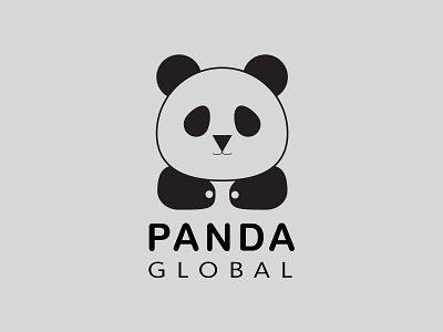 PANDA GLOBAL #dailylogochallenge dailylogochallenge graphic design illustration logo