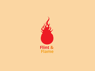 Flint & Flame branding dailylogochallenge design graphic design logo vector