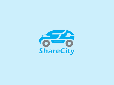 #ShareCity branding dailylogochallenge design graphic design logo rideshare