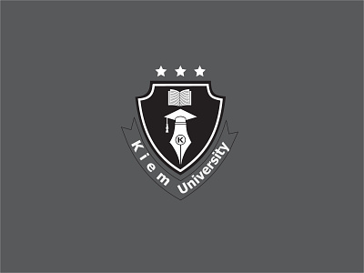 #KiemUniversity branding dailylogochallenge design graphic design logo university