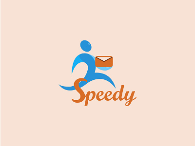 Speedy branding dailylogochallenge design graphic design logo postalservicelogo