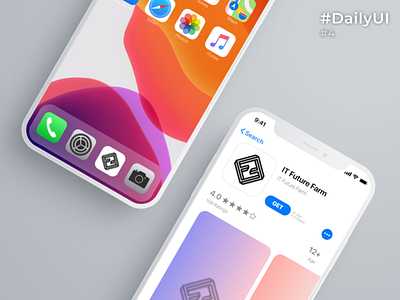 App Icon | #DailyUI Challenge - Day 4 app app store dailyui design icon ios iphone logo ui ux