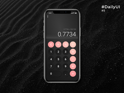 Calculator | #DailyUI Challenge - Day 5