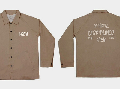 Discipliner Division Jacket apparel branding concept design graphic design jacket logo shirt
