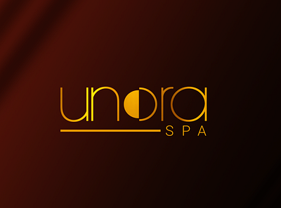 Unora Spa Branding branding logo logodesign logodesigner spabranding