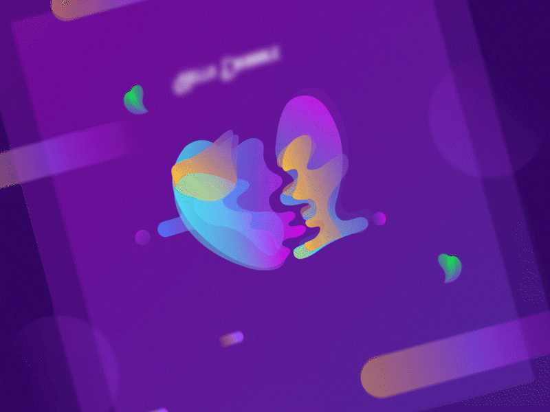Heart ❤️ after effects animated animation art artwork dribbble gradient heart illustration love motion motion graphics