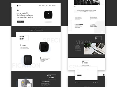 DOT automation geekslab kit smart smart device smart socket ui ui ux ui ux design user interface ux ux ui ux design web web design