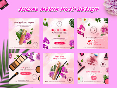 MAKEUP SOCIAL MEDIA POST DESIGN