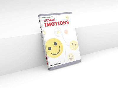 Human Imotions Book Cover adobe illustrator adobe photoshop artwork book cover cover design e book cover graphic design raster typography vector