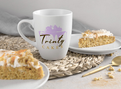 Trinty Cakes Logo adobe illustrator adobe photoshop artwork brand identity branding design graphic design illustration logo logo design typography vector
