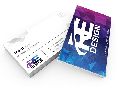 Business Card Design branding design illustration logo minimalist redesign