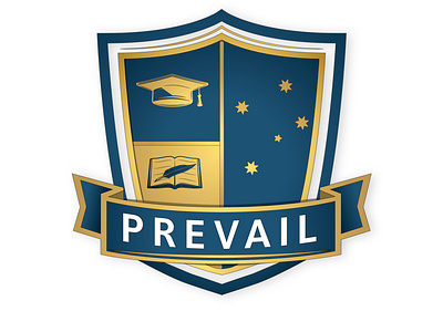 Prevail College Coat of Arms Logo