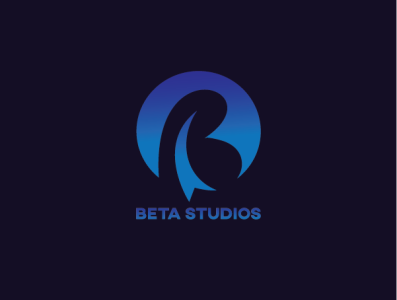 Beta Studios logo logo design minimal