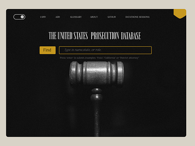 US Prosecution Database