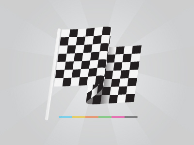 Ready, Steady, Go! checker checkered flag pilot interactive race