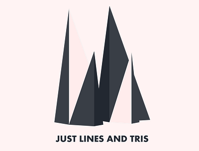 Lines and Tris app branding design icon illustration logo typography ui ux vector web