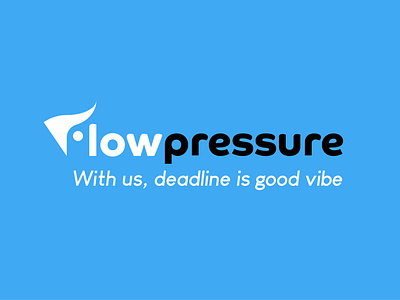 Flow Pressure · Naming+Logotype branding graphic design logo