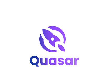 Quasar · Logotype branding design graphic design logo vector