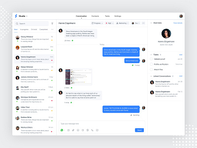 Omni-channel | Conversation chat chat app chennel conversation message messagebird messager omni omnichannel product produt ticket ui ux ui design ux whatsapp