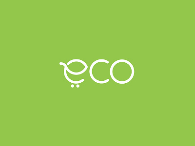 Eco Buy Logo cart creative e eco leaf logo online rajan shop srinivasan trolley typo