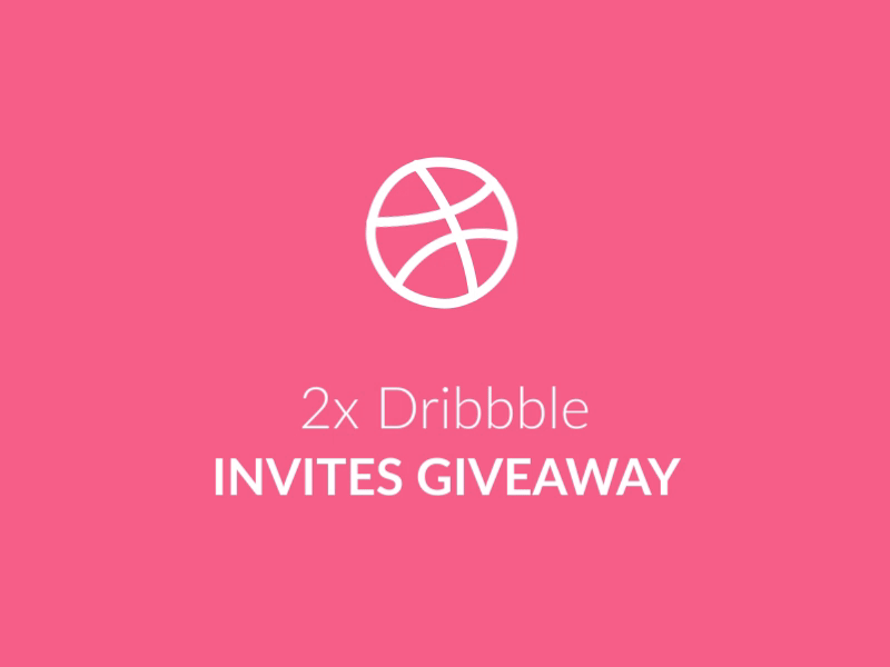 2x Dribbble Invites Giveaway 2017 dribbble giveaway invite new players rajan srinivasan