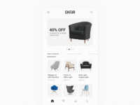 Chair Shopping App by Srinivasan Rajan on Dribbble