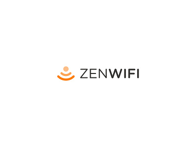 Zenwifi Branding brand design buddha icon logo logo design timeless wifi zen