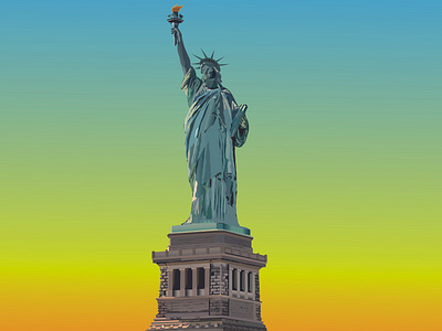 illustration statue of liberty 01