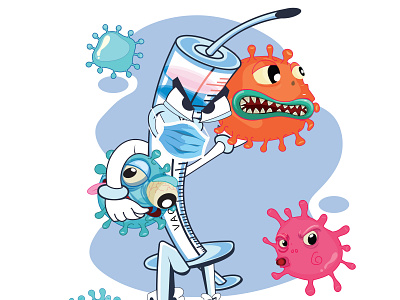 Corona Vaccine illustration