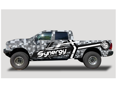 TRUCK WRAP design graphic design vector